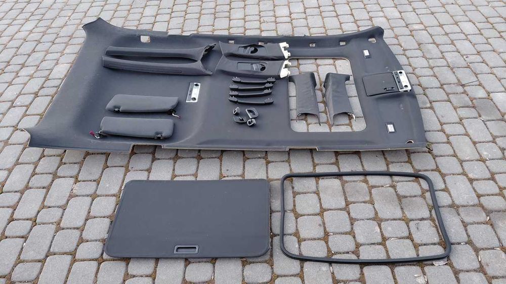 Kompletna Czarna Podsufitka Z Szyberdachem BMW E46 Kombi Touring