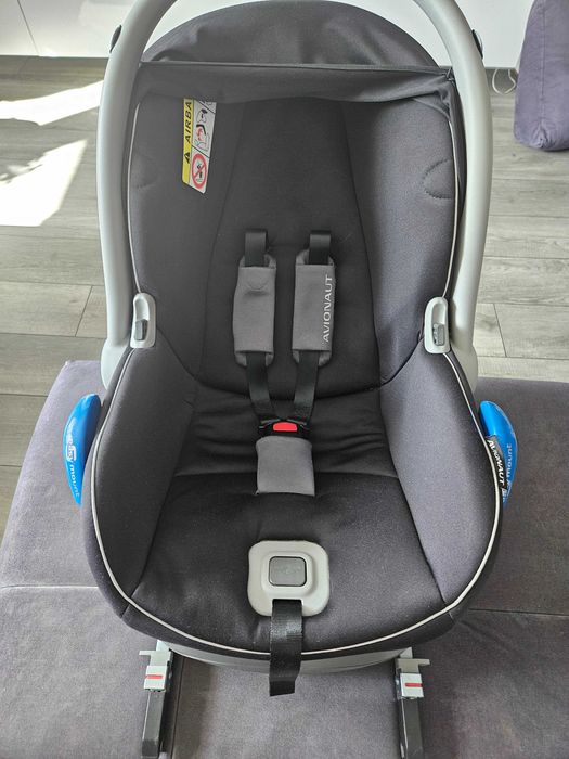 Avionaut Fotelik 0-13kg Kite+ K04 + Baza Dock Isofix Grafit