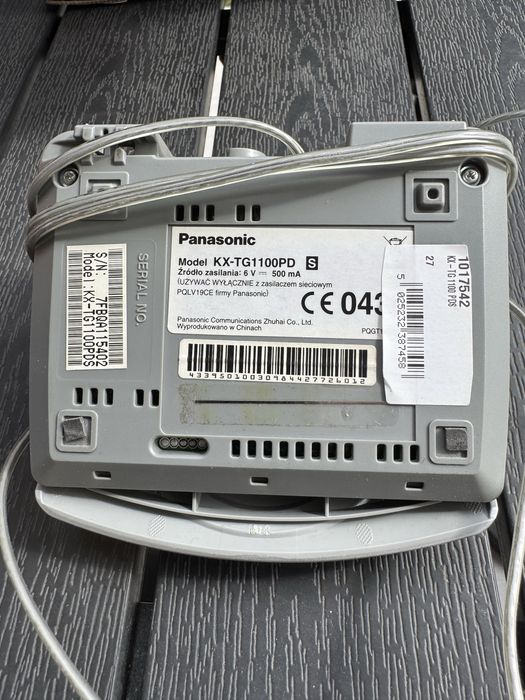Telefon stacjonarny Panasonic KX-TG 1102