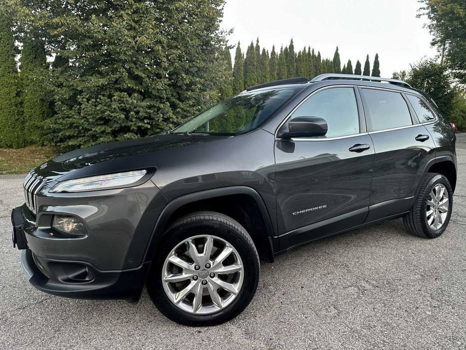 JEEP CHEROKEE LIMITED 2.0D 170PS 4x4 Reduktor FULL Panorama LED Wentyle Radar LIFT 2" KOZAK !