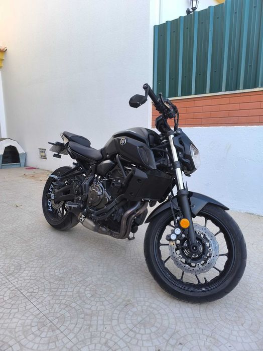 Yamaha MT-07 2019  | Akrapovič Titanium |  Matte Black | "35 kw"