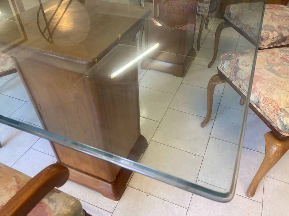 Mesa de jantar temperado