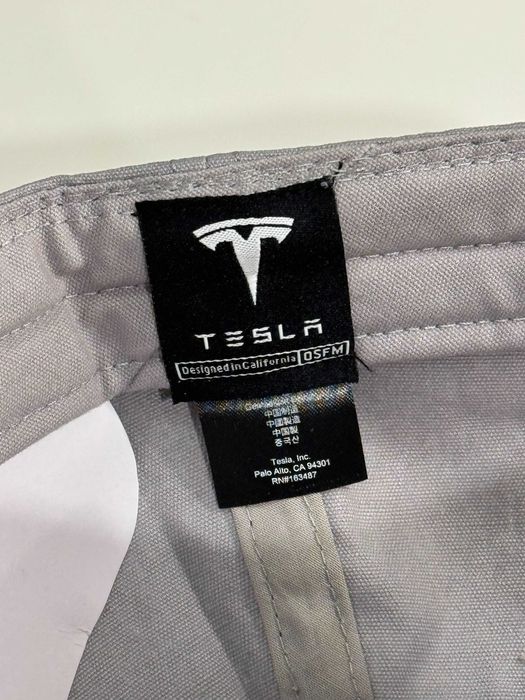 Нова оригінальна кепка Tesla relaxed T logo hat 59см офіційний мерч