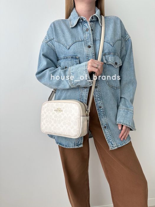 COACH Jamie Camera Bag Жіноча сумочка кроссбоді коач оригінал женская сумка кросбади коуч оригинал