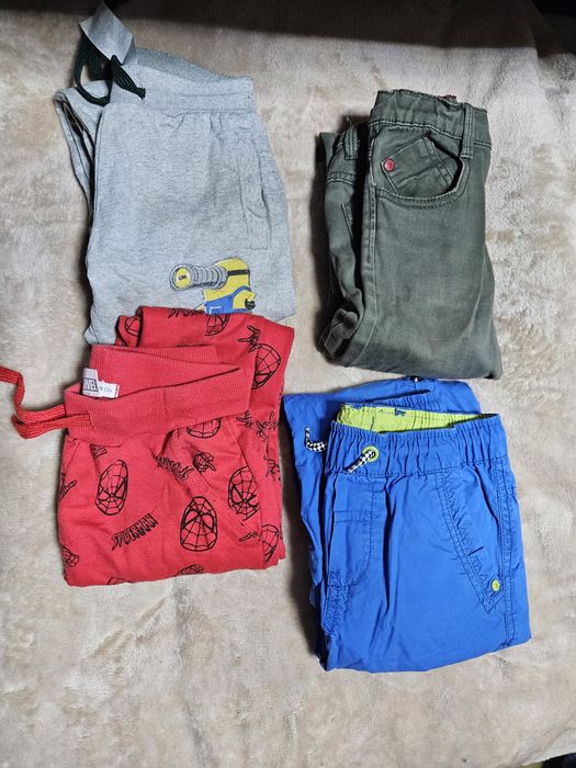 WIELKA PAKA dla chłopca 122-128 | 45 sztuk! Scooby Doo, Spider-Man, Ca