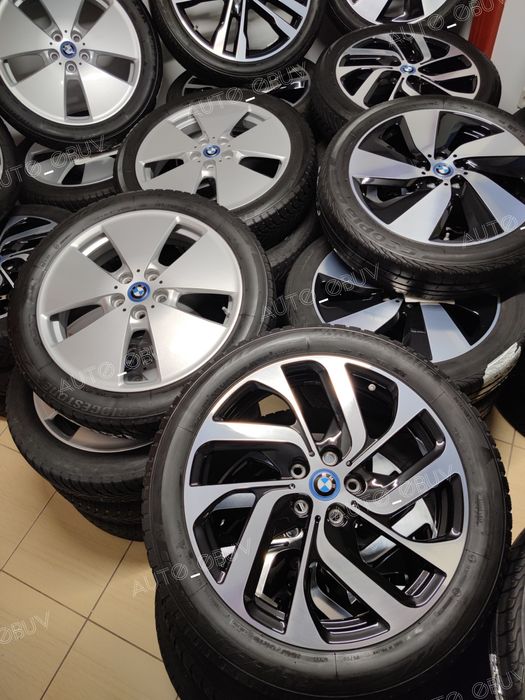 Електро•BMW i3 i3S •R19•Колеса•Диски +Шини+Датчики тиску• БМВ ай3 і3