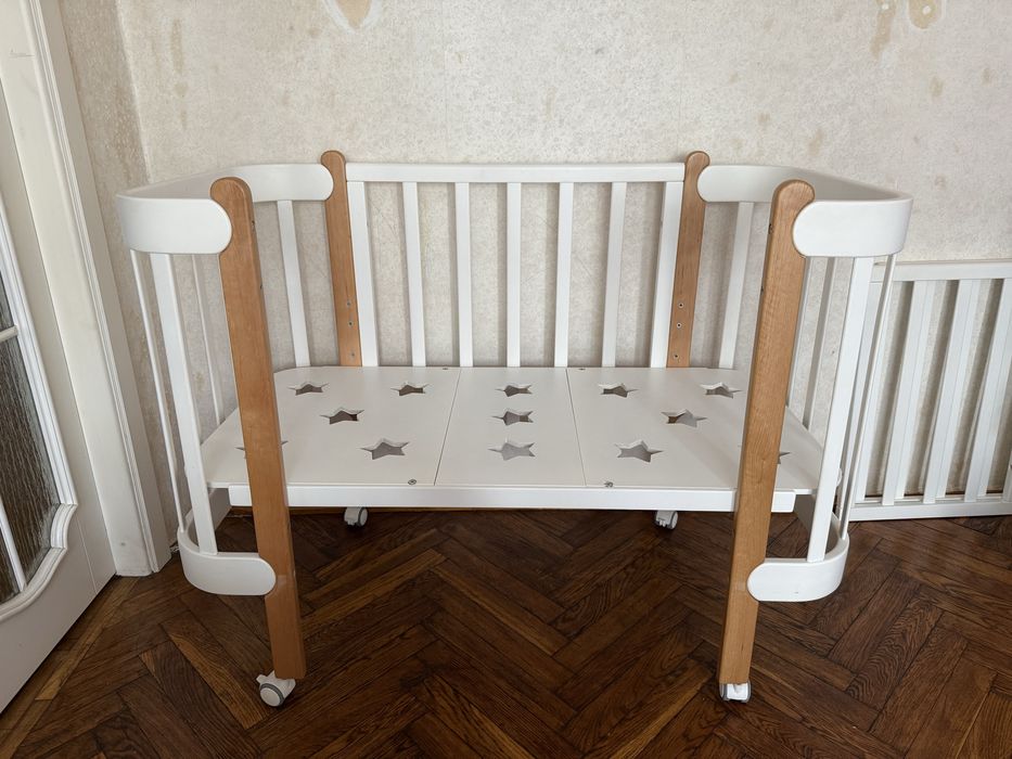 Дитяче ліжечко Ingvart Nika 5 в 1 САМОВИВІЗ КОВЕЛЬ