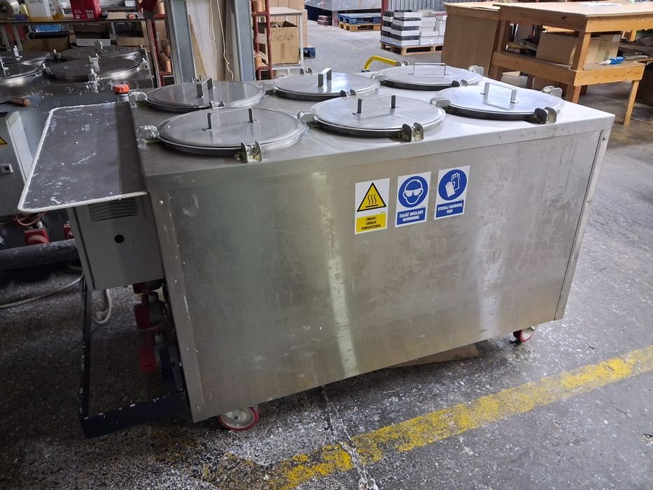 Dolecki elektryczny podgrzewacz parafiny wosku topielnik 6 komorowy