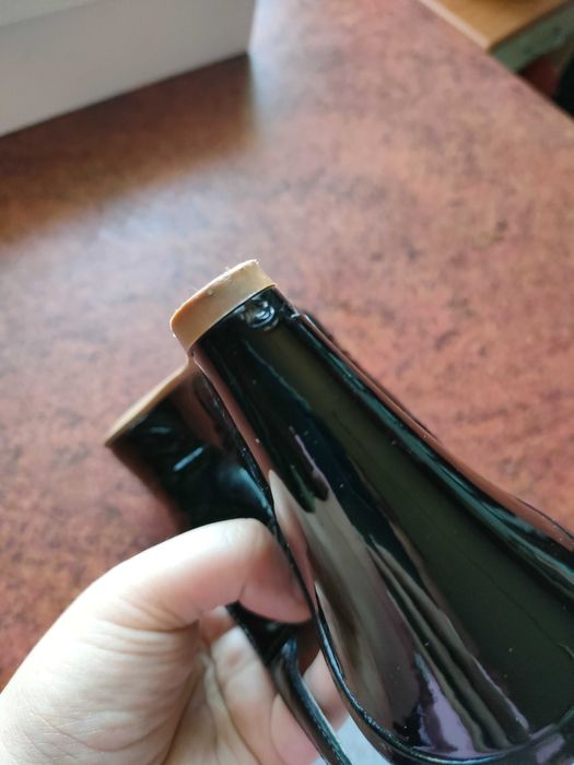 Buty skórzane, lak.czarne, roz.37,5, marki Wittchen!