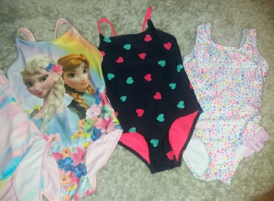 Купальник суцільний/роздільний р.80-86, 98-104,110 116-122, 140