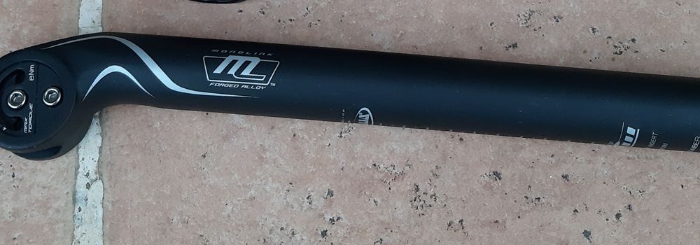 1 espigâo e 3 avanços para bicicleta