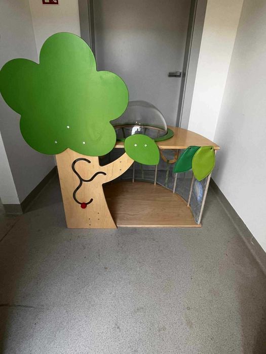 Drewniane Ufo dla dzieci, stan bdb