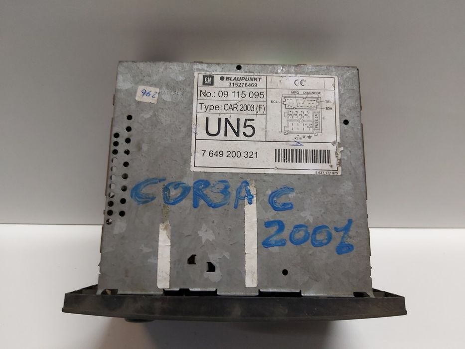 Rádio / auto-rádio OPEL Corsa C