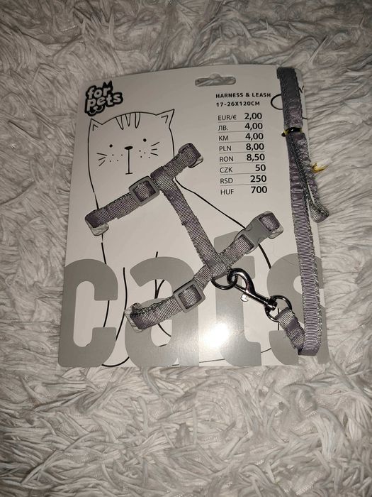 Szelki dla kota, psa - szczeniaka.