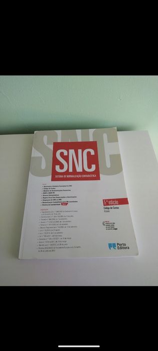 Livro SNC - Sistema de Normalização Contabilística