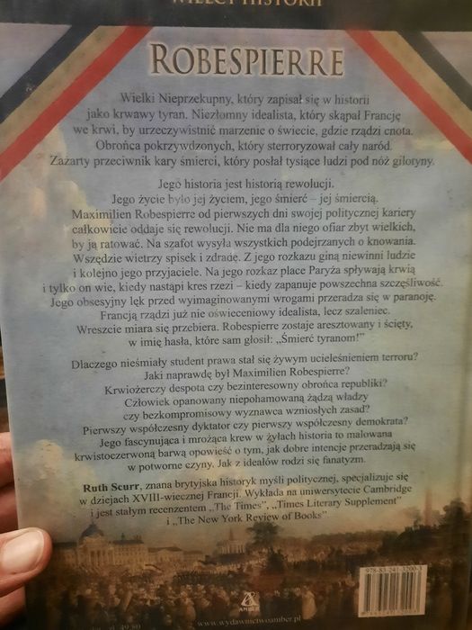 ROBESPIERRE. Terror w imię cnoty. Ruth Scurr