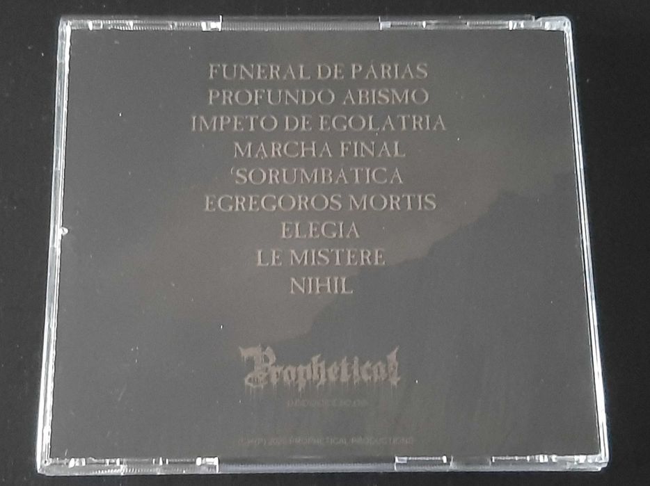 DESFILADEIRO "Nihil" CD 2025 black metal Brazylia