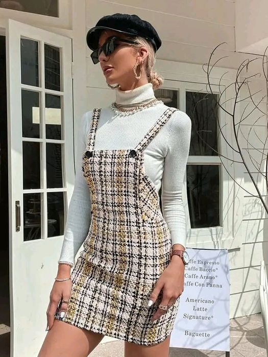 Сарафан Zara в клітинку