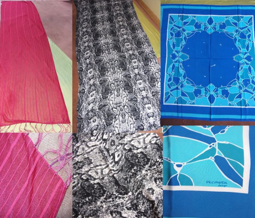 Lenços e panos + OFERTA / Handkerchiefs cloths scarves + OFFER