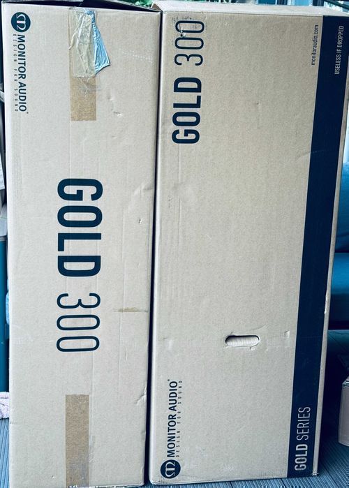 Monitor Audio Gold 300 (4G) — ленточный твитер, честные 8 Ом и 90 дБ | White Gloss, оригинал, пара