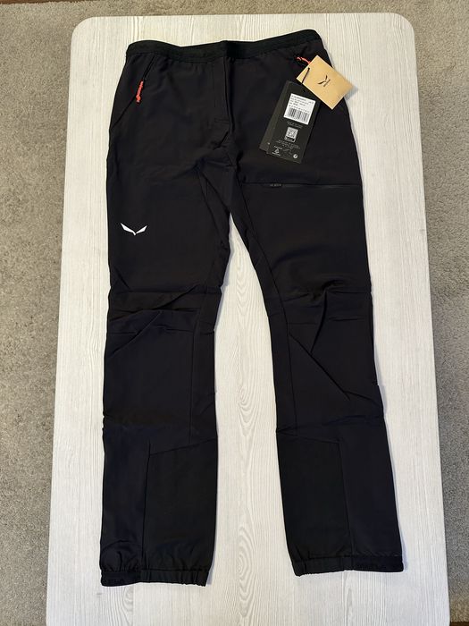 Spodnie softshell damskie Salewa Sella DST Lights black out