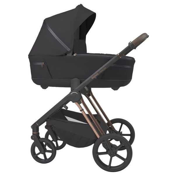 [OUTLET] Espiro Miloo 2.0 Wózek Głęboko-Spacerowy 2w1 Diamond Black