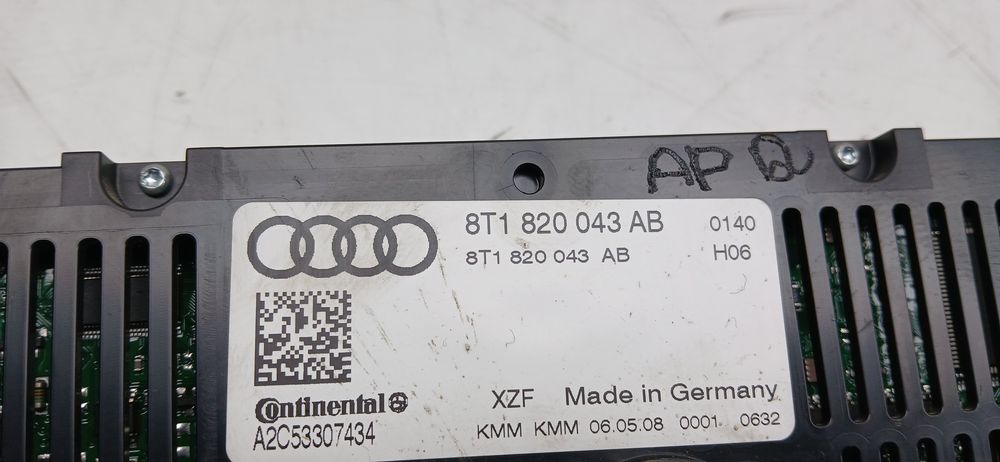 Botão / interruptor do AC AUDI A5 (8T3)