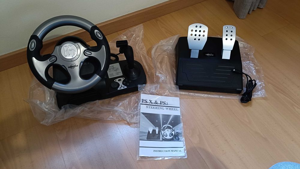 Ecostar R5 volante e pedais para Playstation