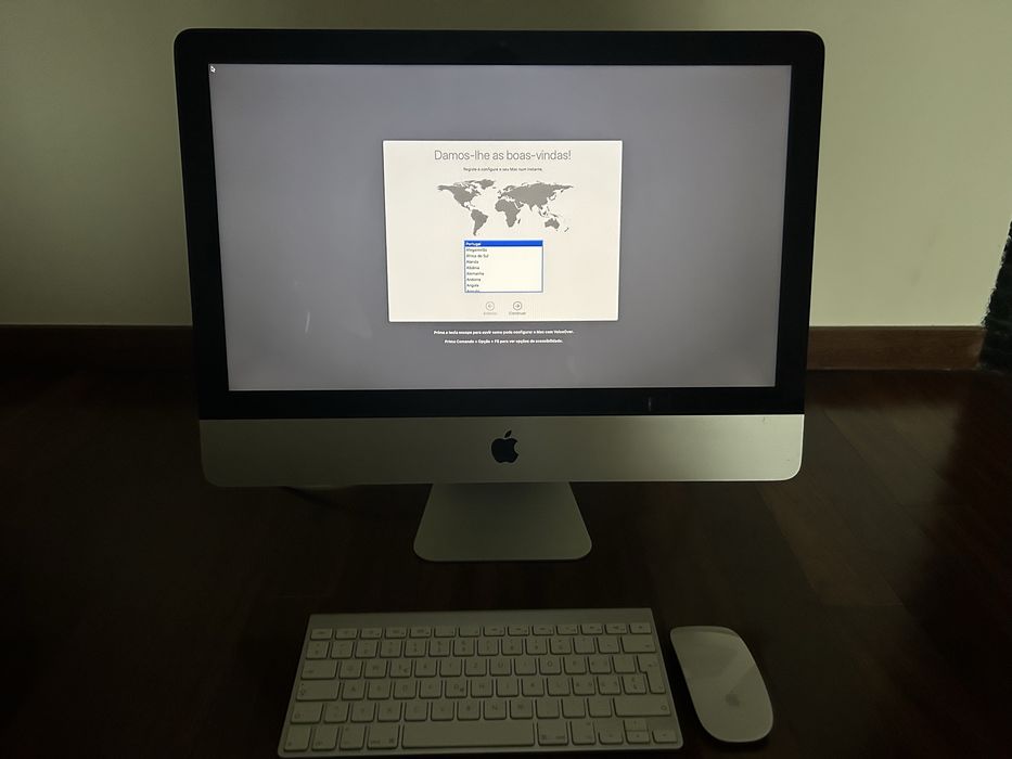 Imac 21,5 late 2012 i5 Quad Core 8 Gb Ram, 1 Tb HDD, teclado e rato