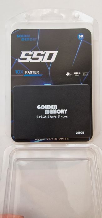 SSD Golden Memory 256GB 2.5" SATA — не працює / на запчастини