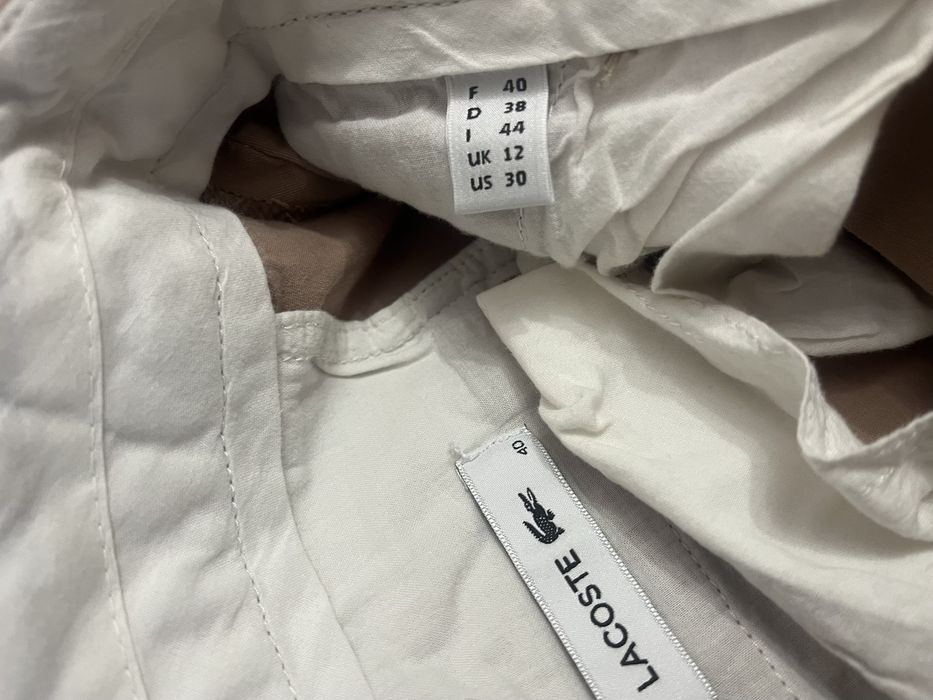 Spodnie damskie Lacoste roz 40