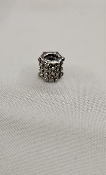 Posrebrzany charms/ koralik modułowy
