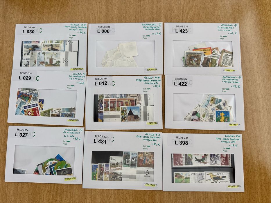 Repartição Filatelia Ctt - Mais de 70 lotes