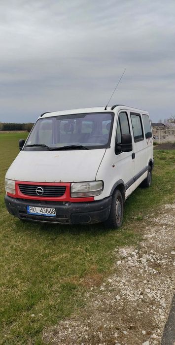 Opel Movano 2.2 90km 9 miejsc / pneumatyka / hak