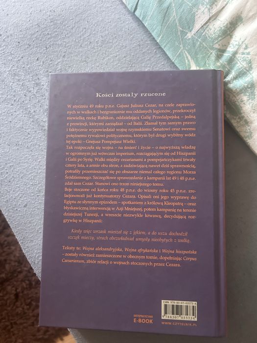 Gajusz Juliusz Cezar wojna domowa Czytelnik