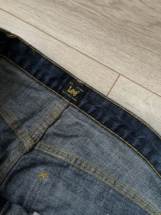 Чоловічі сині джинси Lee brooklyn straight W33/L30