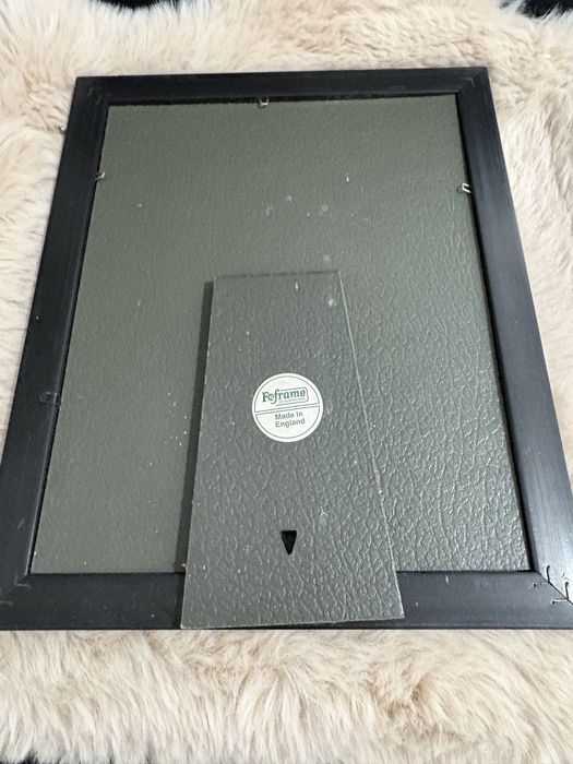 Brązowa duża drewniana ramka