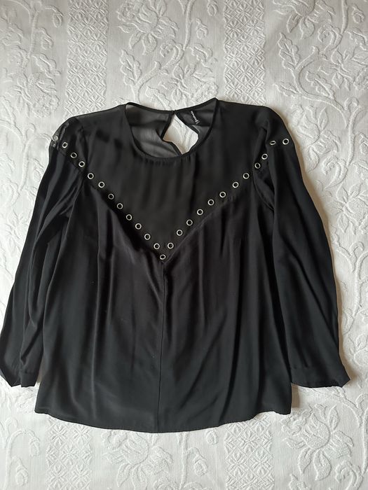 Camisa preta stradivarius