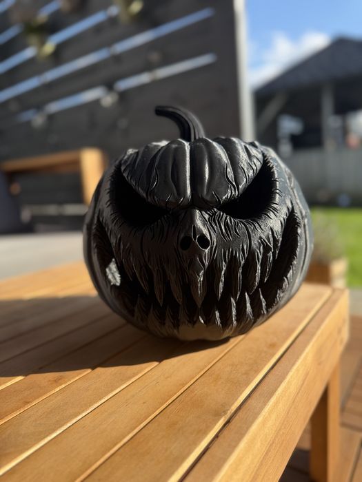 Mroczna Dynia Halloween Druk 3D / Spooky 3D Printed Pumpkin