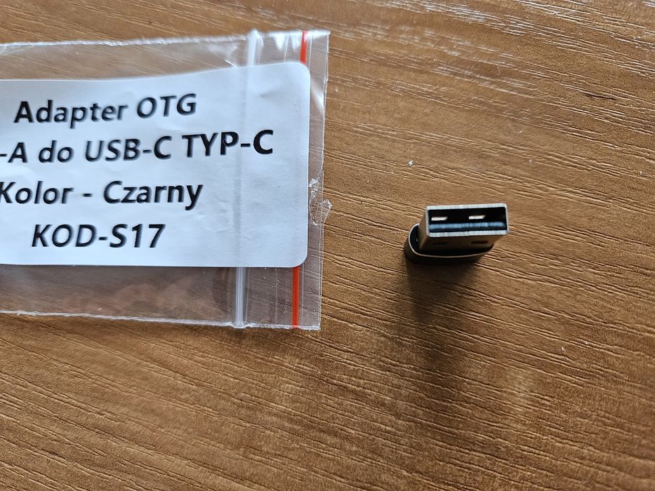 Adapter OTG USB-A do USB-C Typ C