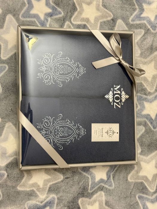 Набор полотенец в подарочной упаковке 2 шт Турция