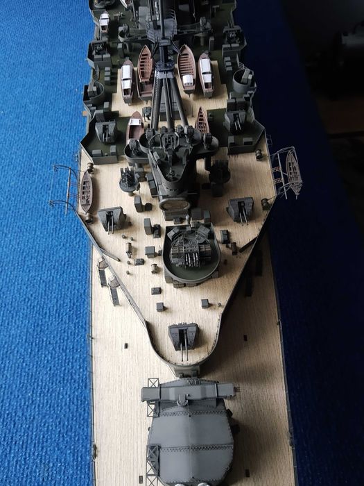 model okretu wojennego hms hood 1/200