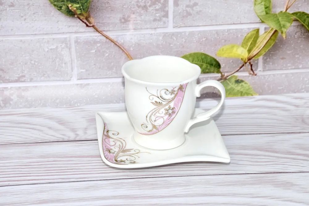 Сервіз кавовий S&T Жаклін порцеляна 12 предметів