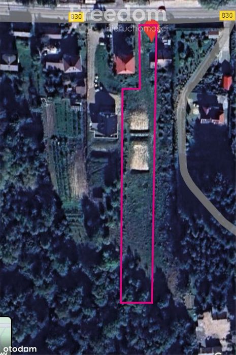 Działka budowlana na wzgórzu