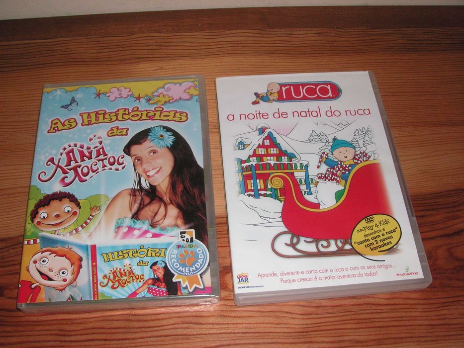DVD As Histórias de Xana Toc-Toc (Novo) e A Noite de Natal do Ruca