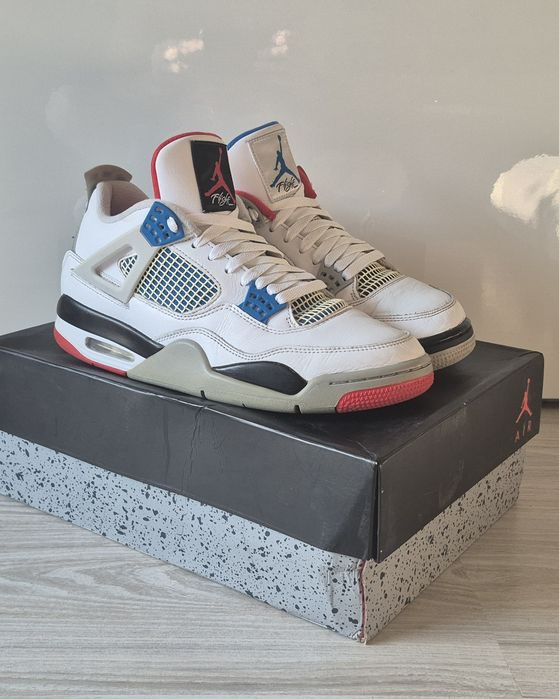 Air Jordan 4 Retro What The roz 44