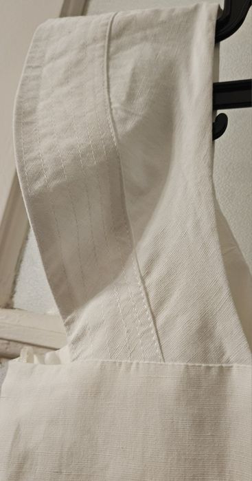 Vestido branco em Linho