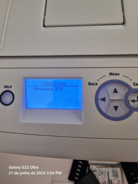 Impressora OKI PRO 8432 WHITE A3, {INCLUI RIP E EXTRA BRANCO + FOLHAS}