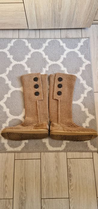 Wełniane kozaki UGG r39 25cm