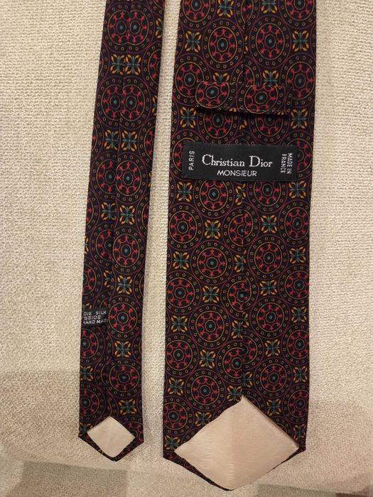 Gravatas Christian Dior Monsieur – 100% Seda – Made in France – Handmade